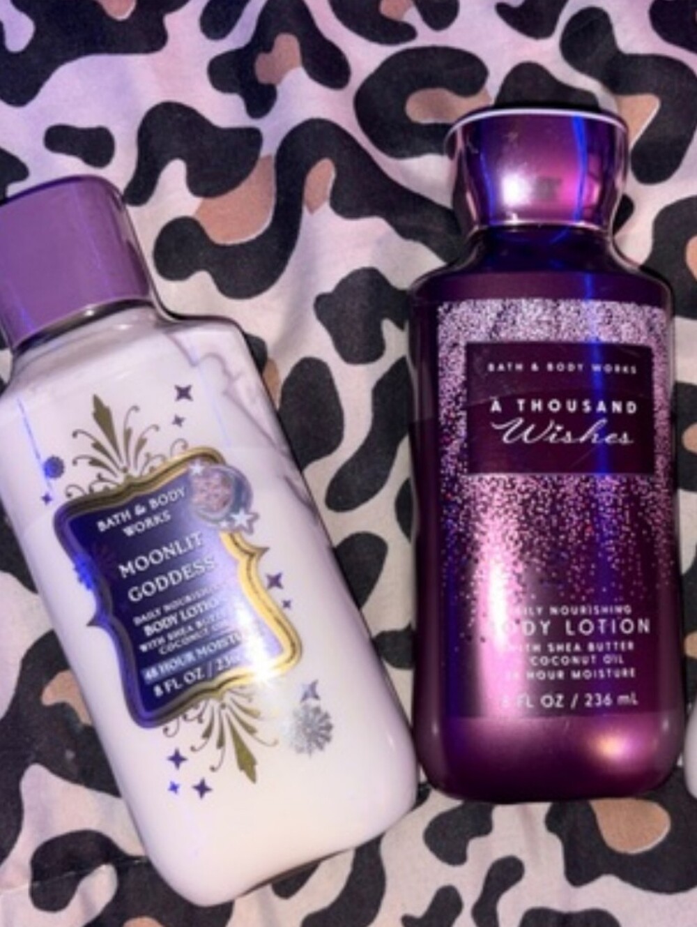 Bath & Body Works Lotion ~A thousand wishes ~1 Moonlight Breeze Lotion